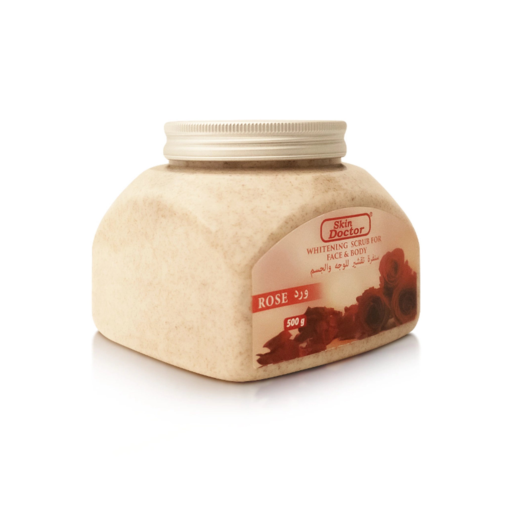 Skin Doctor - Scrub - Rose Whitening Scrub For Face & Body 500g