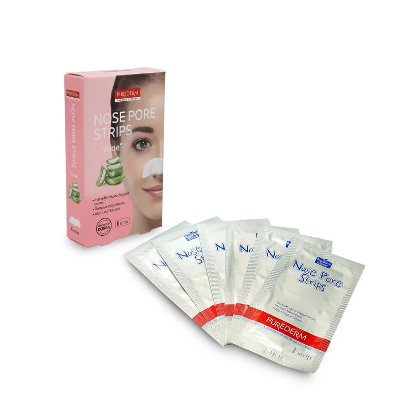 Purederm - Other - Aloe Vera Nose Pore Strips  (6 strips)