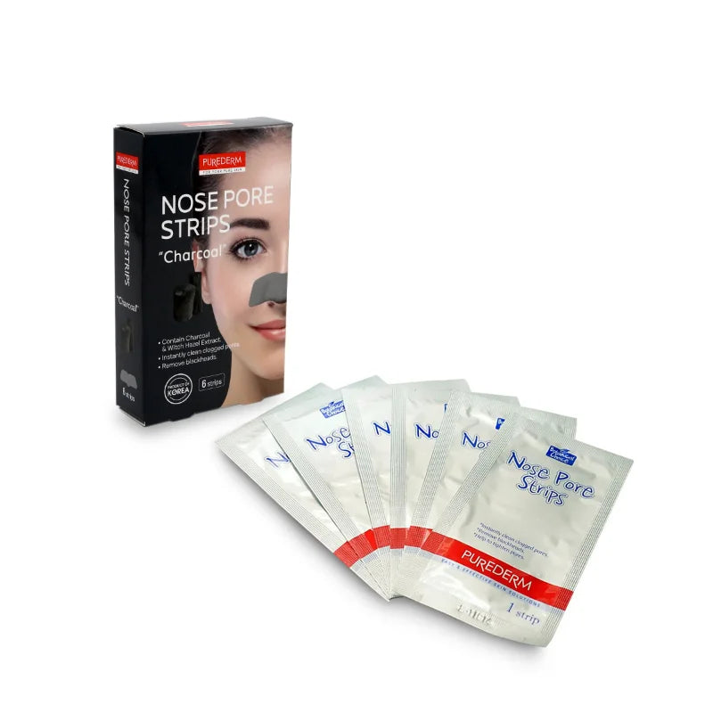 Purederm - Other - Charcoal Nose Pore Strips (6 strips)