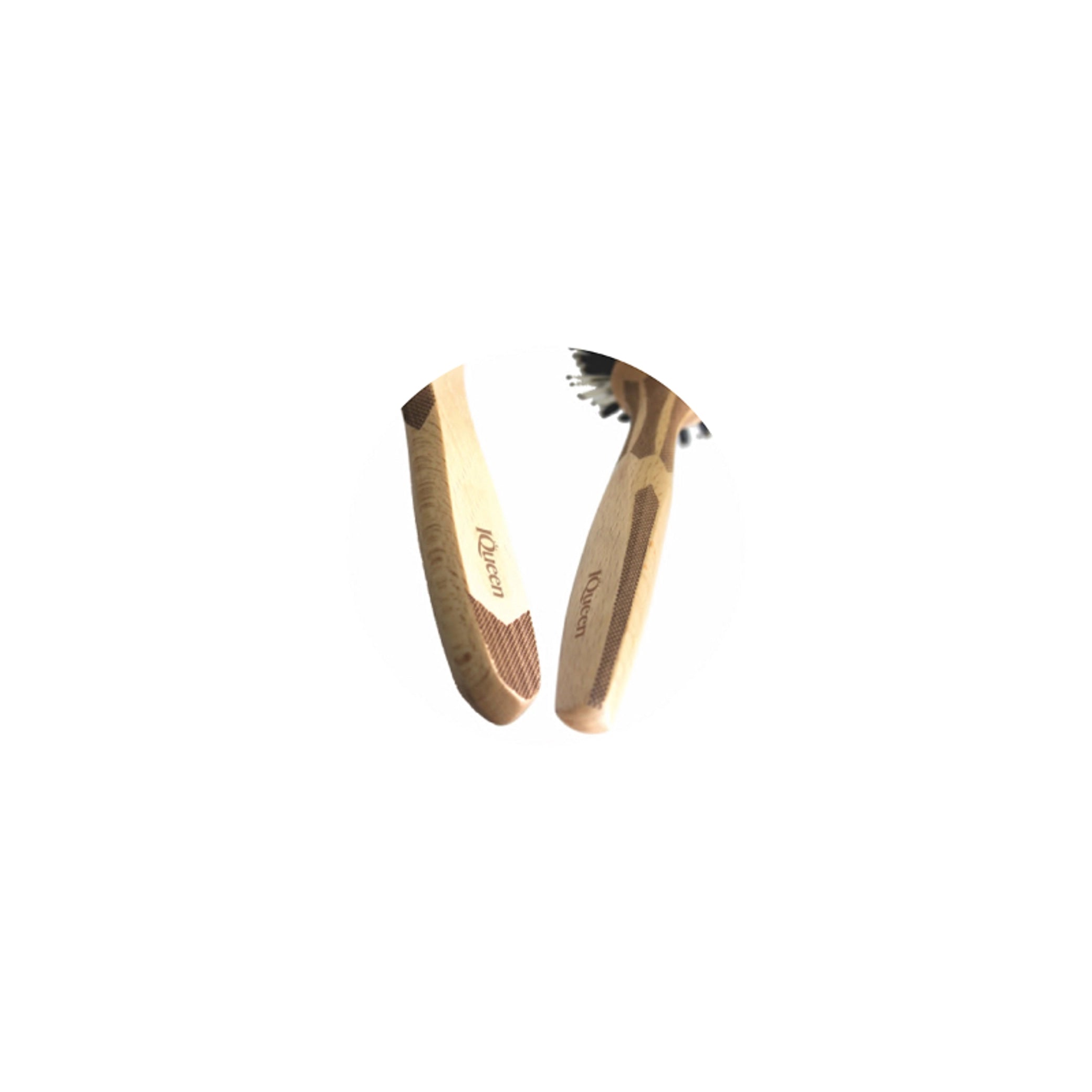 IQueen - Other - Classic Wood Large Paddle Porcupine Cushion Hair Brush 75x235mm
