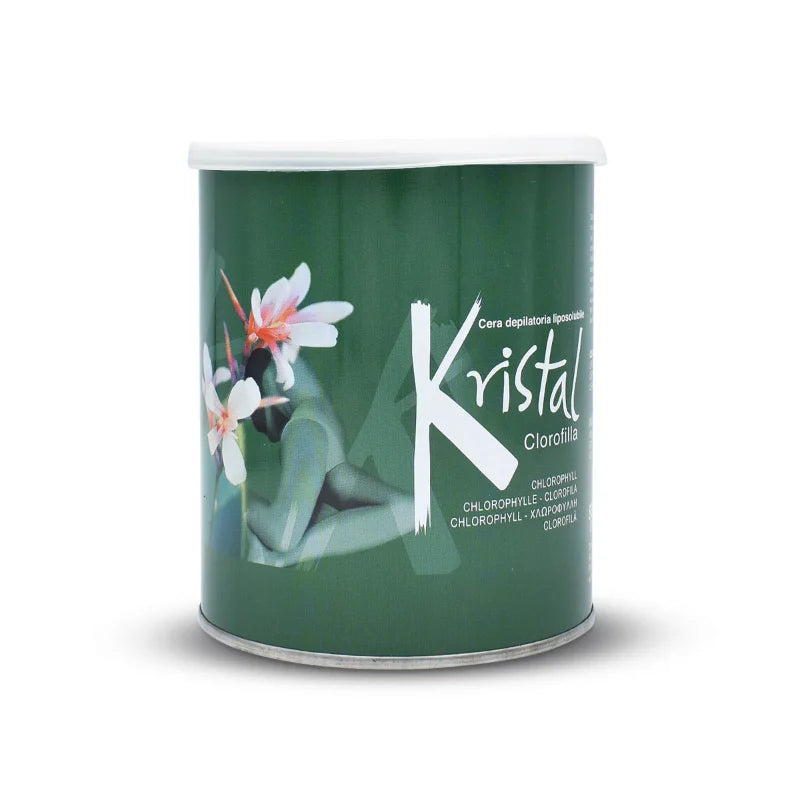 Kristal - Liposoluble Wax - Kristal Depilatory Liposoluble Wax - Clorofilla 800ml