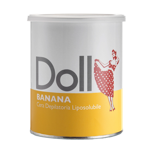 Doll - Liposoluble Wax - Doll Banana Depilatory Liposoluble (Strip) Wax 800ML