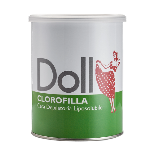Doll - Liposoluble Wax - Doll Clorofilla Depilatory Liposoluble (Strip) Wax 800ml