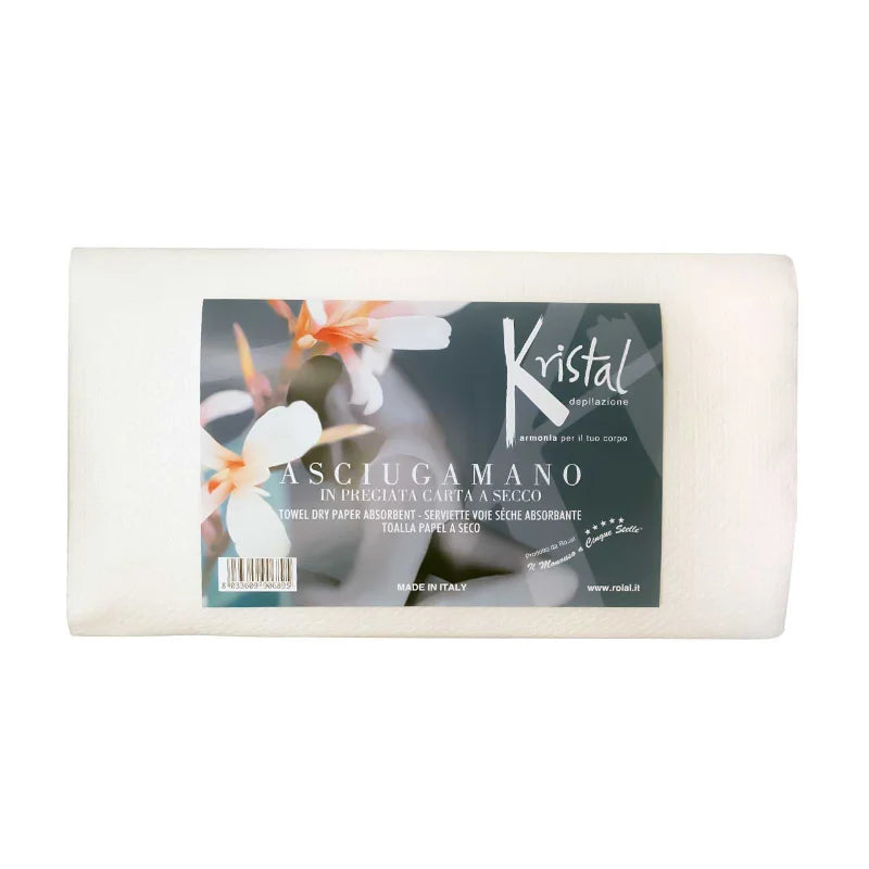 Kristal - Waxing Tool - Kristal Asciugamano Towel Dry Paper Absorbent 40X70CM (80 Pieces)