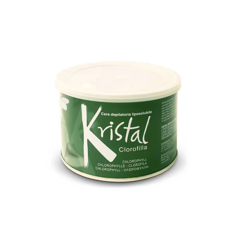 Kristal - Liposoluble Wax - Kristal Depilatory Liposoluble Wax - Clorofilla 400ml