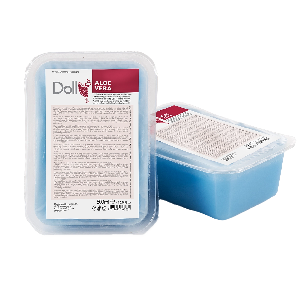 Doll - Paraffin Wax - Doll Low-Founding Paraffin - Aloe vera 500gr
