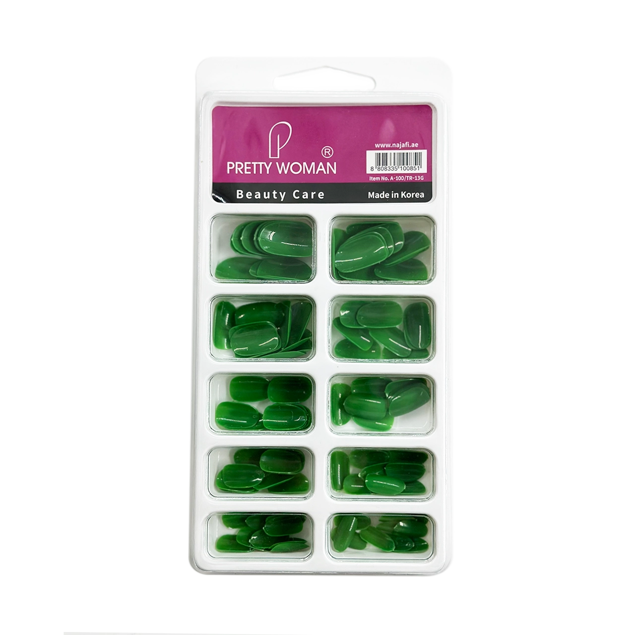 Pretty Woman - Nail Care - Nail Tips Set (100 Tips) TR-13G