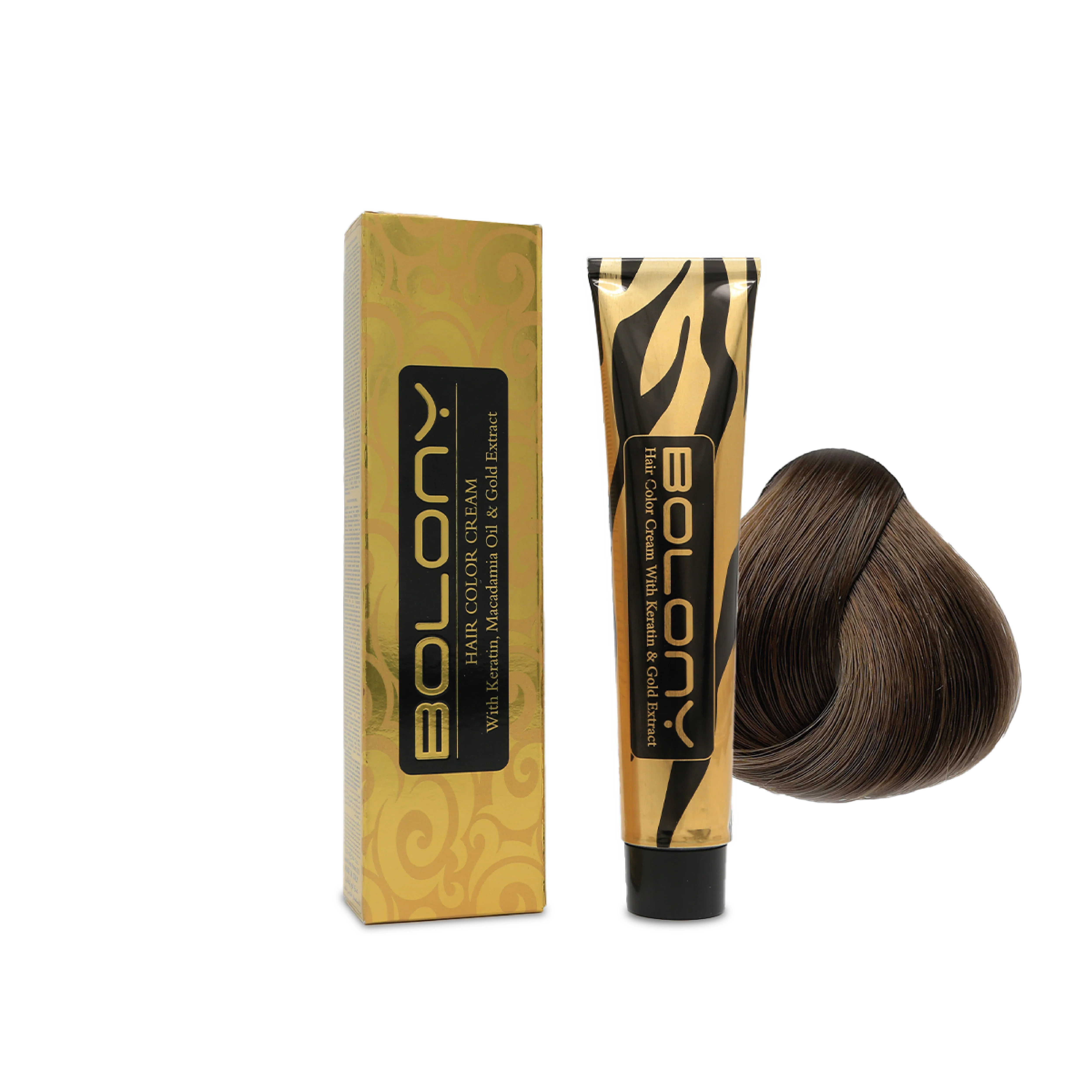 Bolony - Hair Color - Hair Color Cream 4.3 Golden Brown 100ml