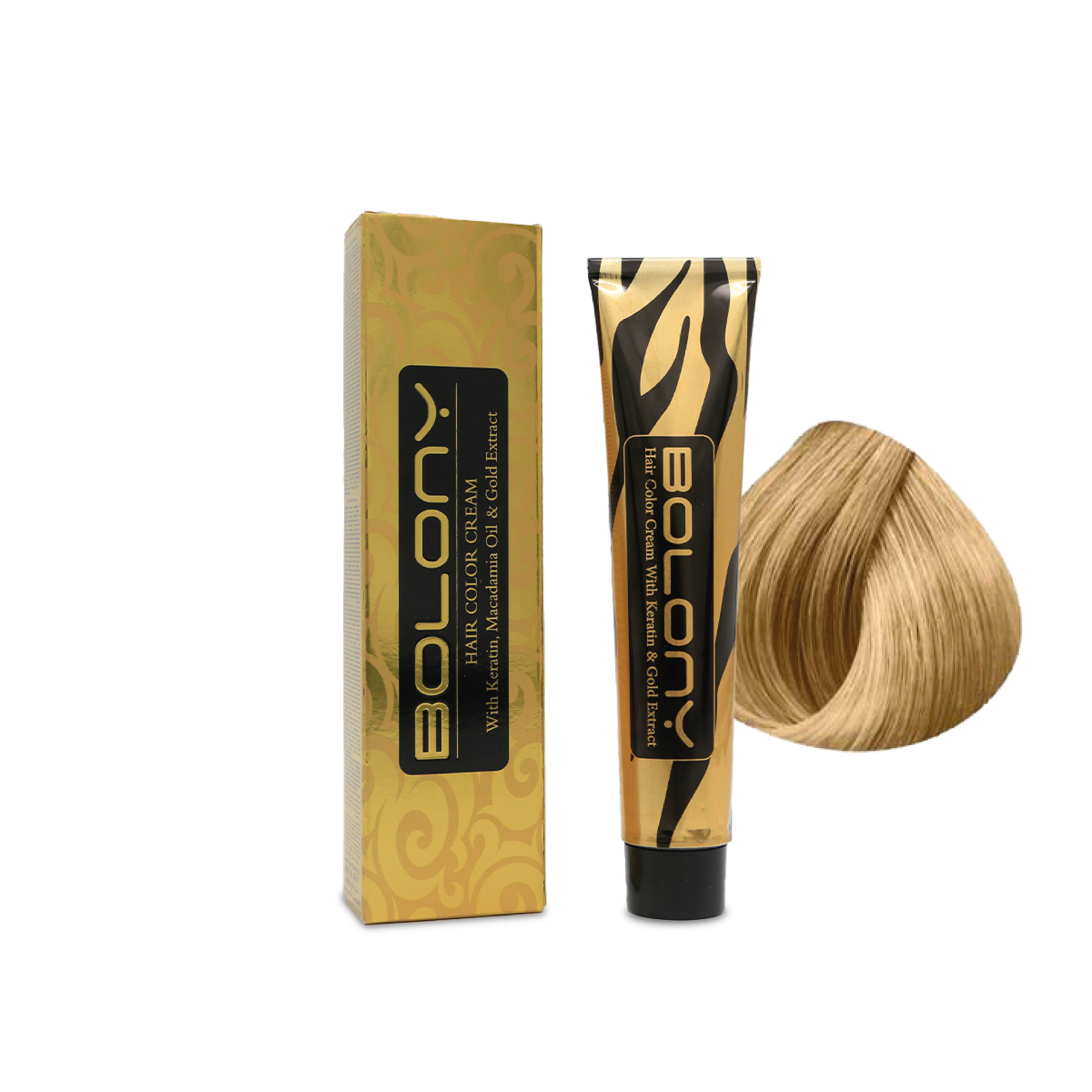 Bolony - Hair Color - Hair Color Cream 8.73 Light Tobacco Blond 100ml