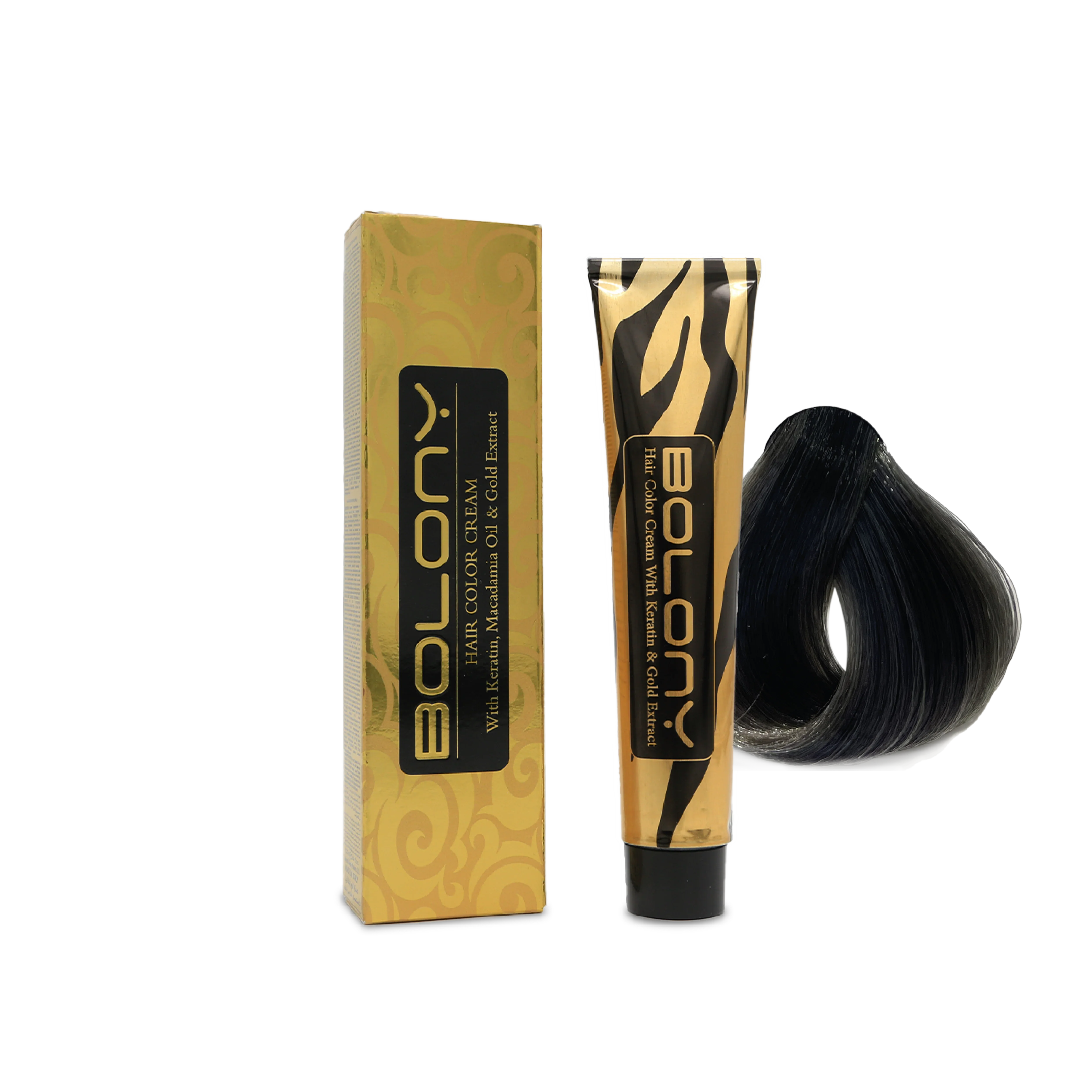 Bolony - Hair Color - Hair Color Cream 6.11 Dark Olive  Blond 100ml