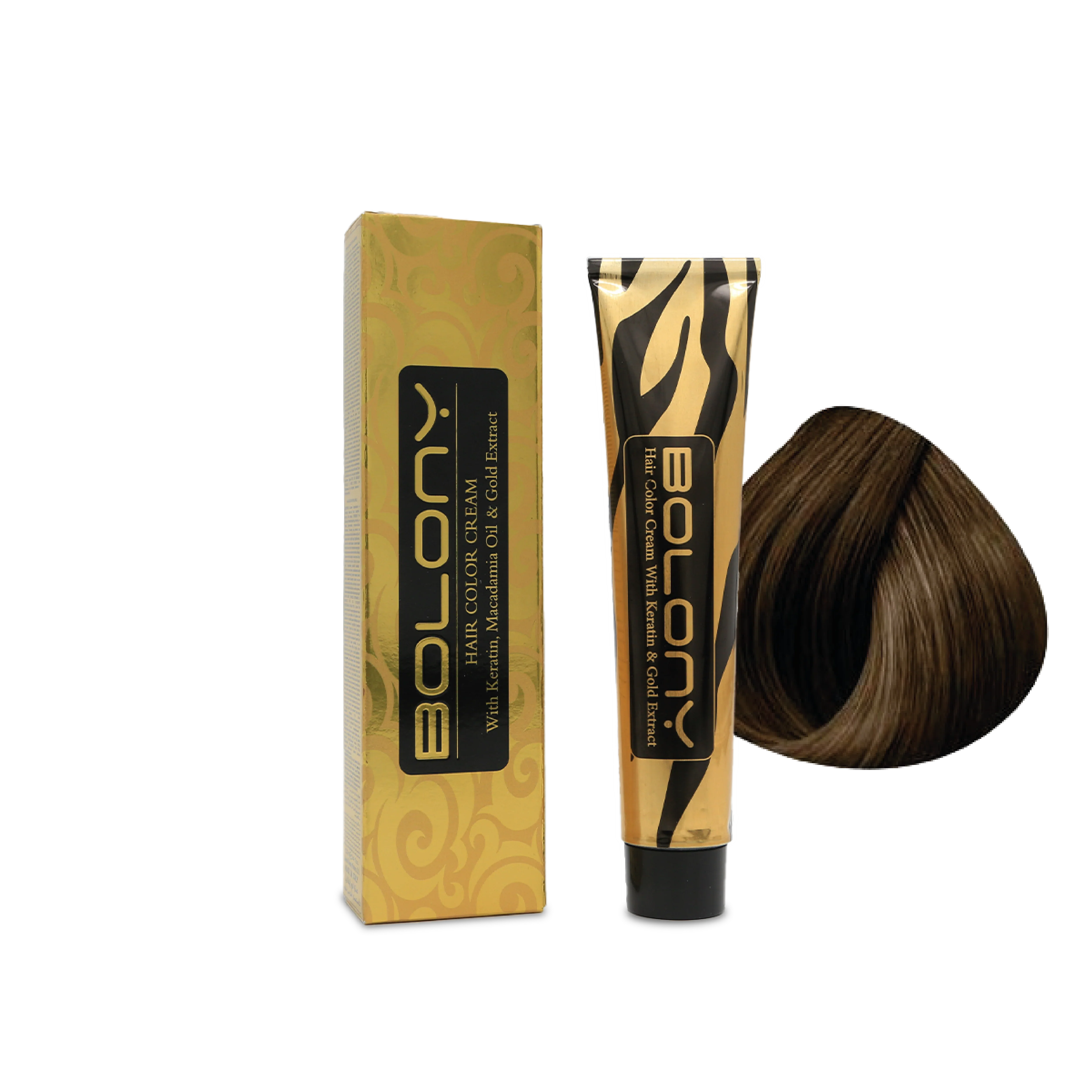 Bolony - Hair Color - Hair Color Cream 7.11 Olive Blond 100ml