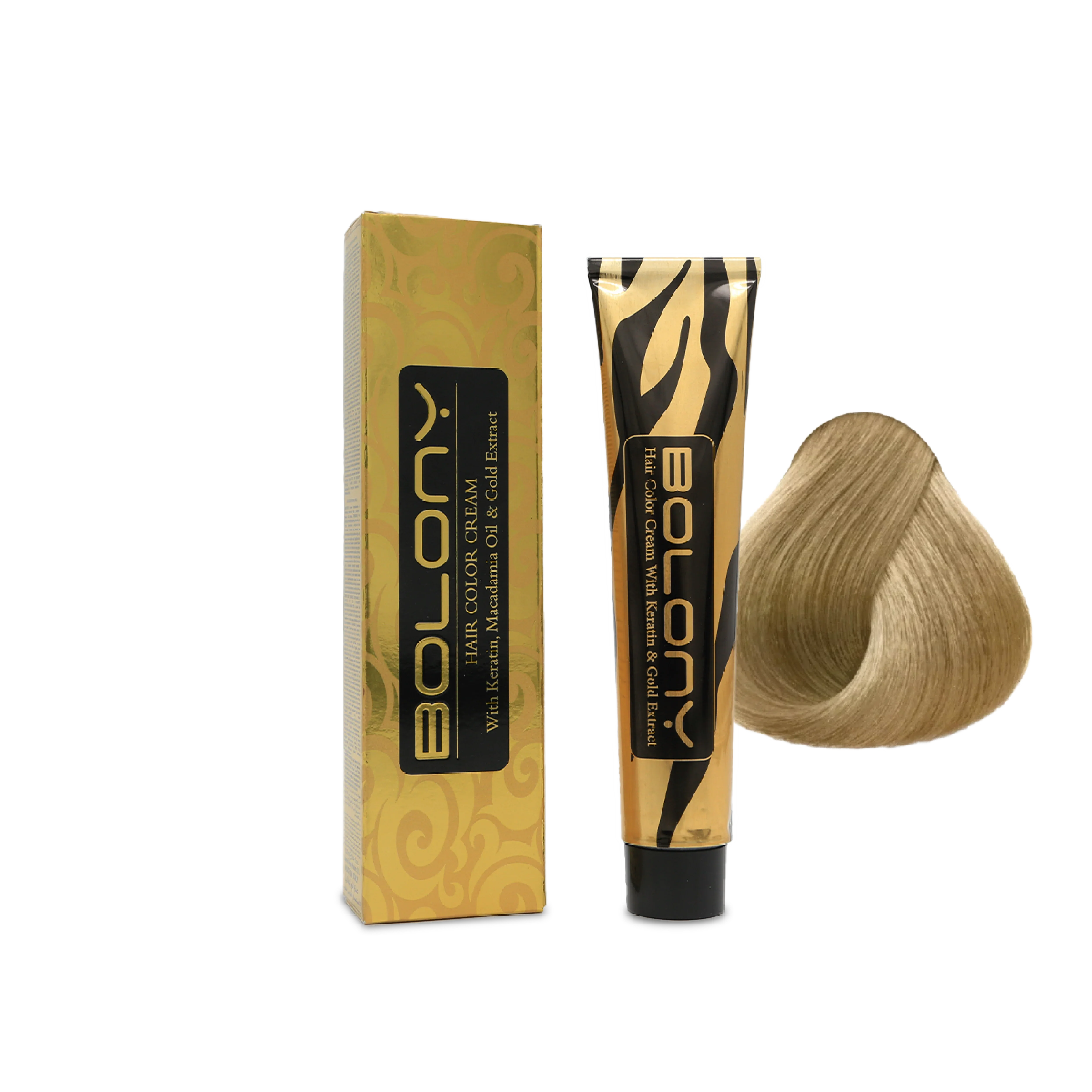 Bolony - Hair Color - Hair Color Cream 7.111 Olive Ash Blond 100ml
