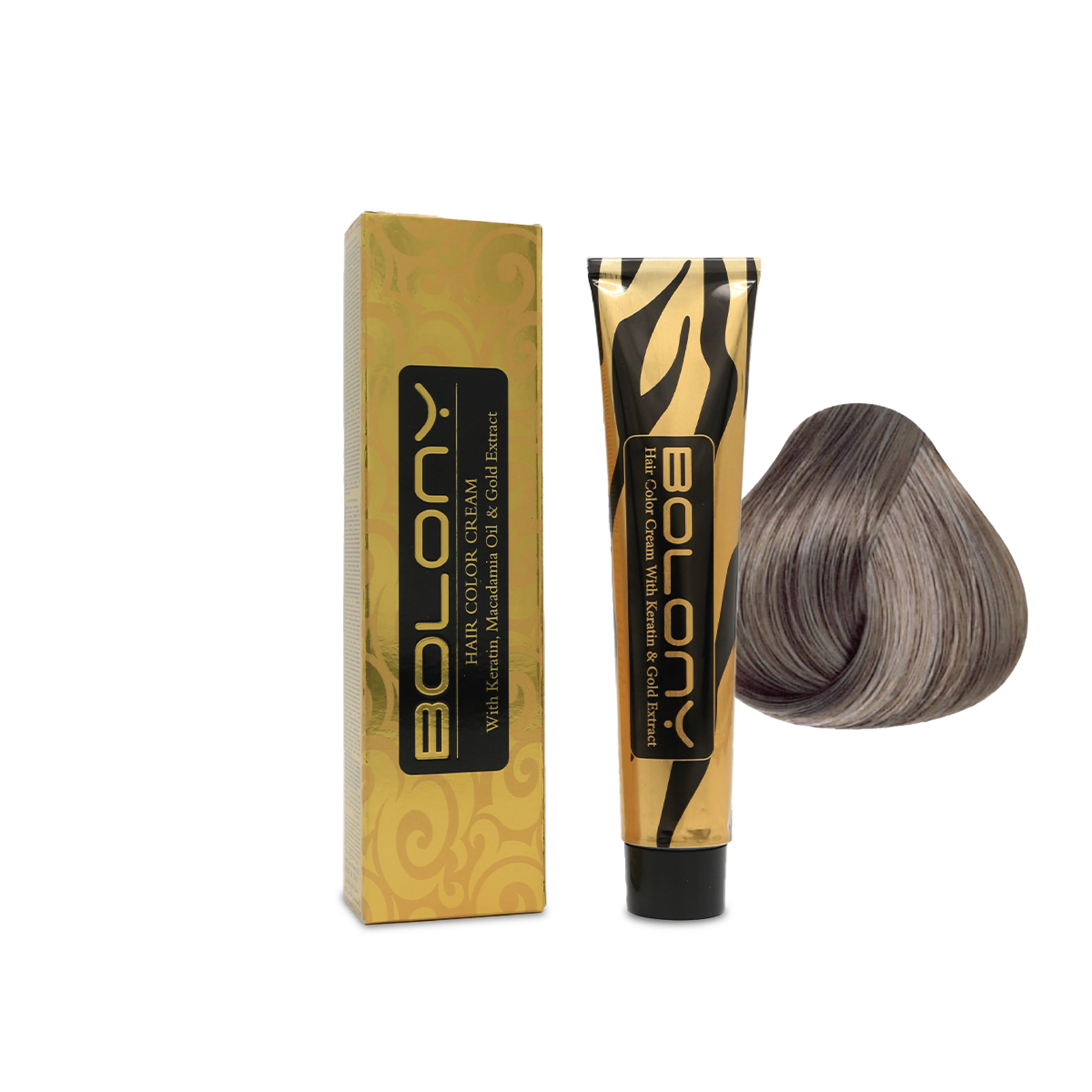 Bolony - Hair Color - Hair Color Cream 8.111 Light Olive Ash Blond 100ml