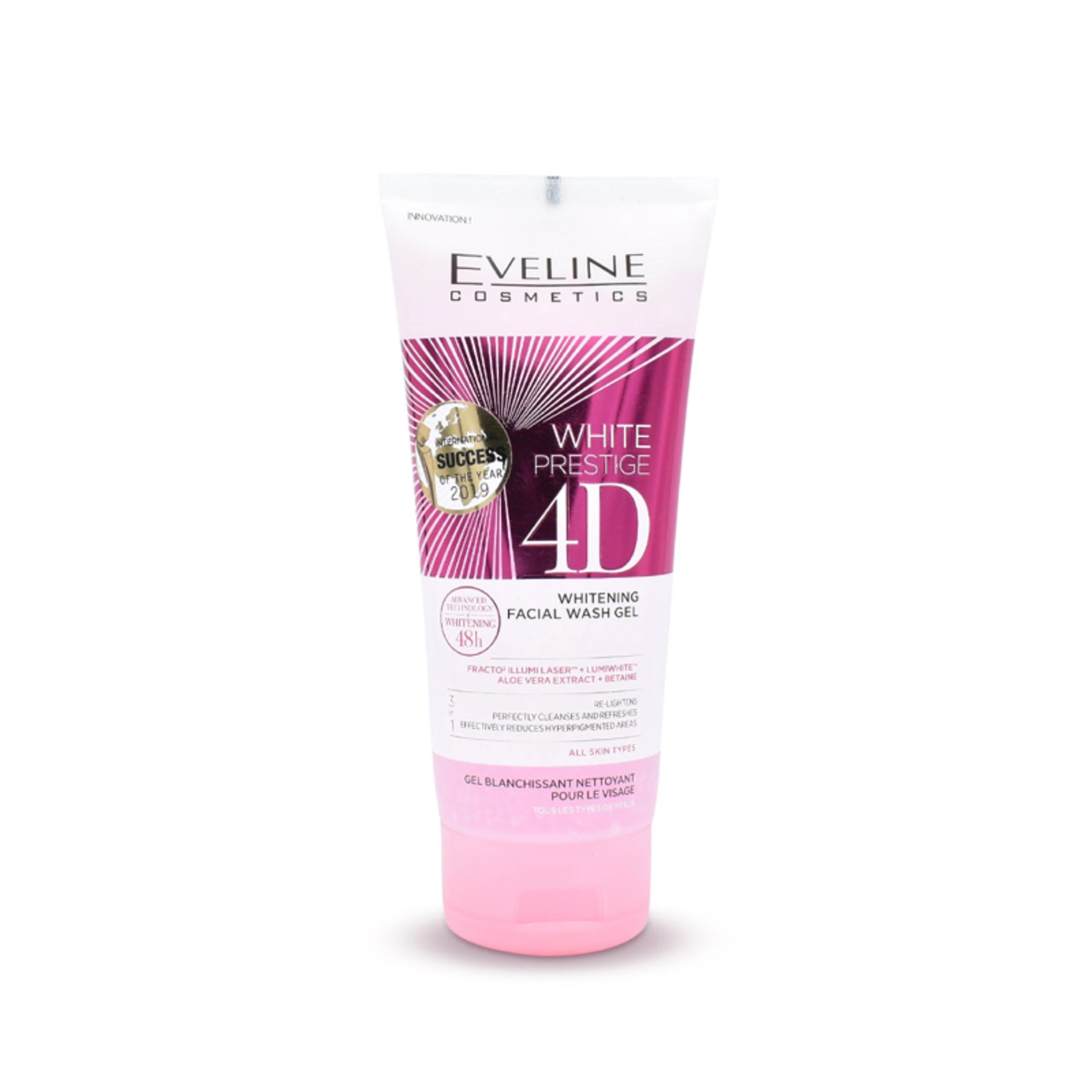 Eveline Cosmetics - Face Wash - White Prestige 4D Facial Wash Gel 200ml
