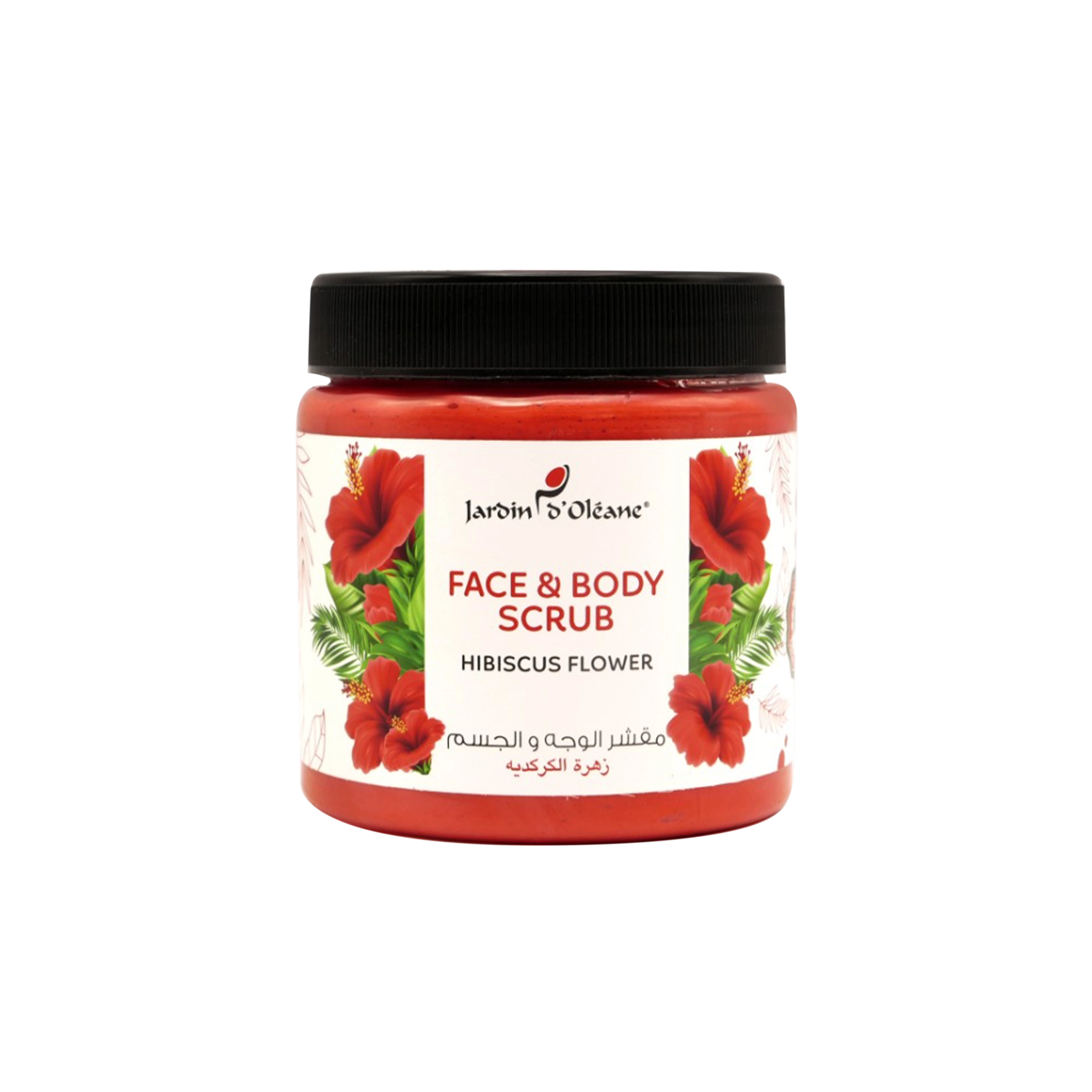 Jardin D'oleane - Scrub - Face & Body Scrub with Hibiscus Flower 500ml