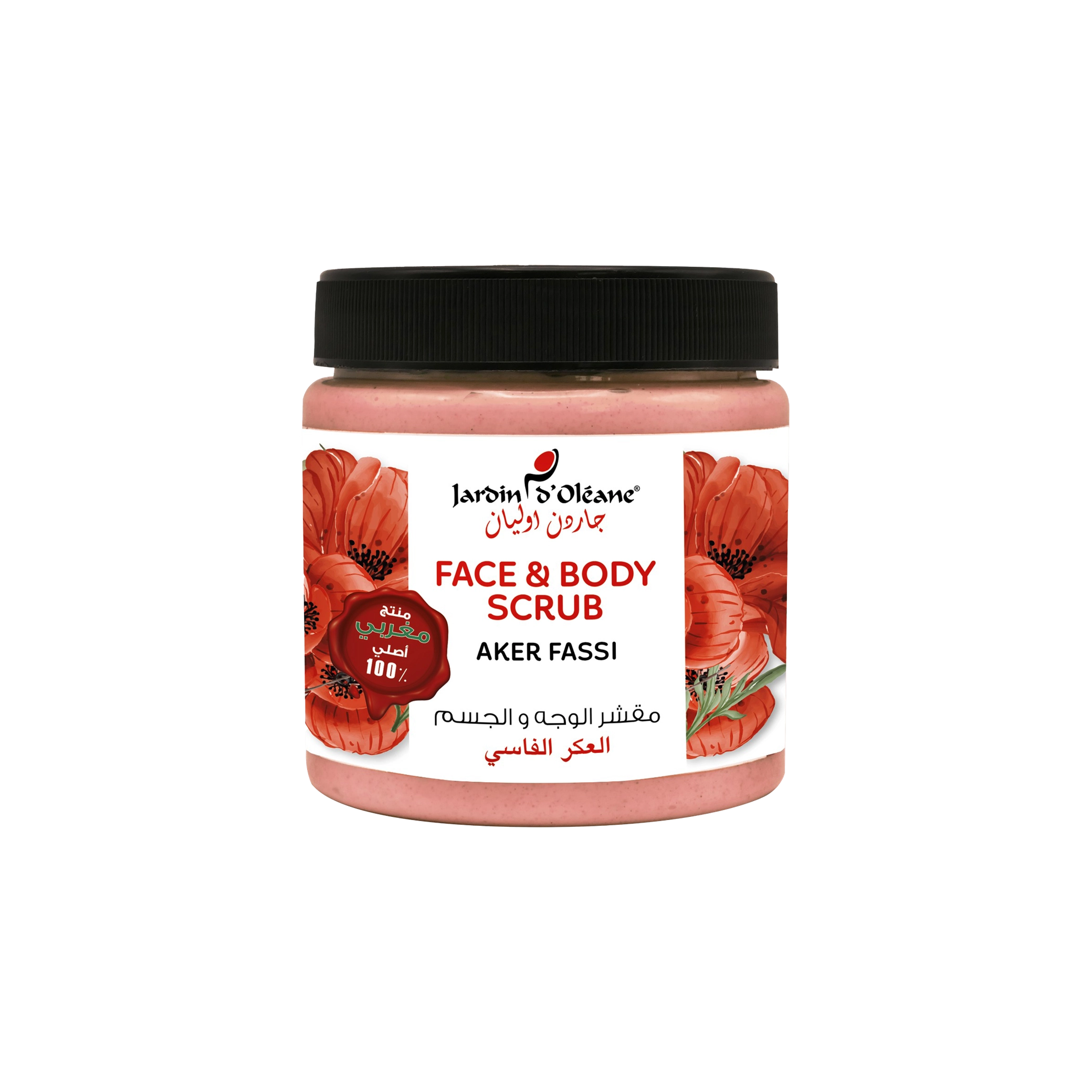 Jardin D'oleane - Scrub - Face & Body Scrub with Aker Farsi 500ml