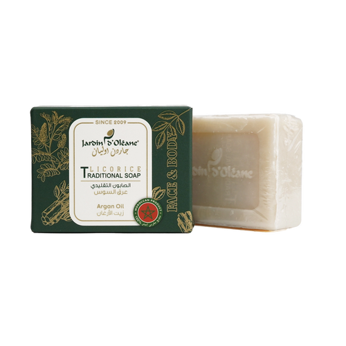 Jardin D'oleane - Soap - Lico Rice Traditional Soap with Argan Oil 100g