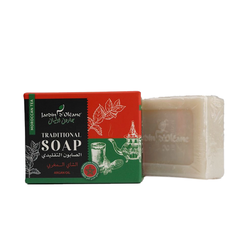 Jardin D'oleane - Soap - Moroccan Tea Traditional Soap with Argan Oil 100g
