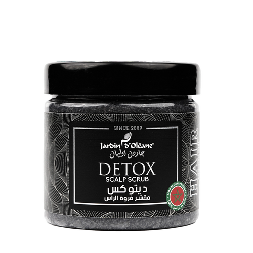 Jardin D'oleane - Scrub - Detox Scalp Scrub with Charcoal and Argan Oil 250g