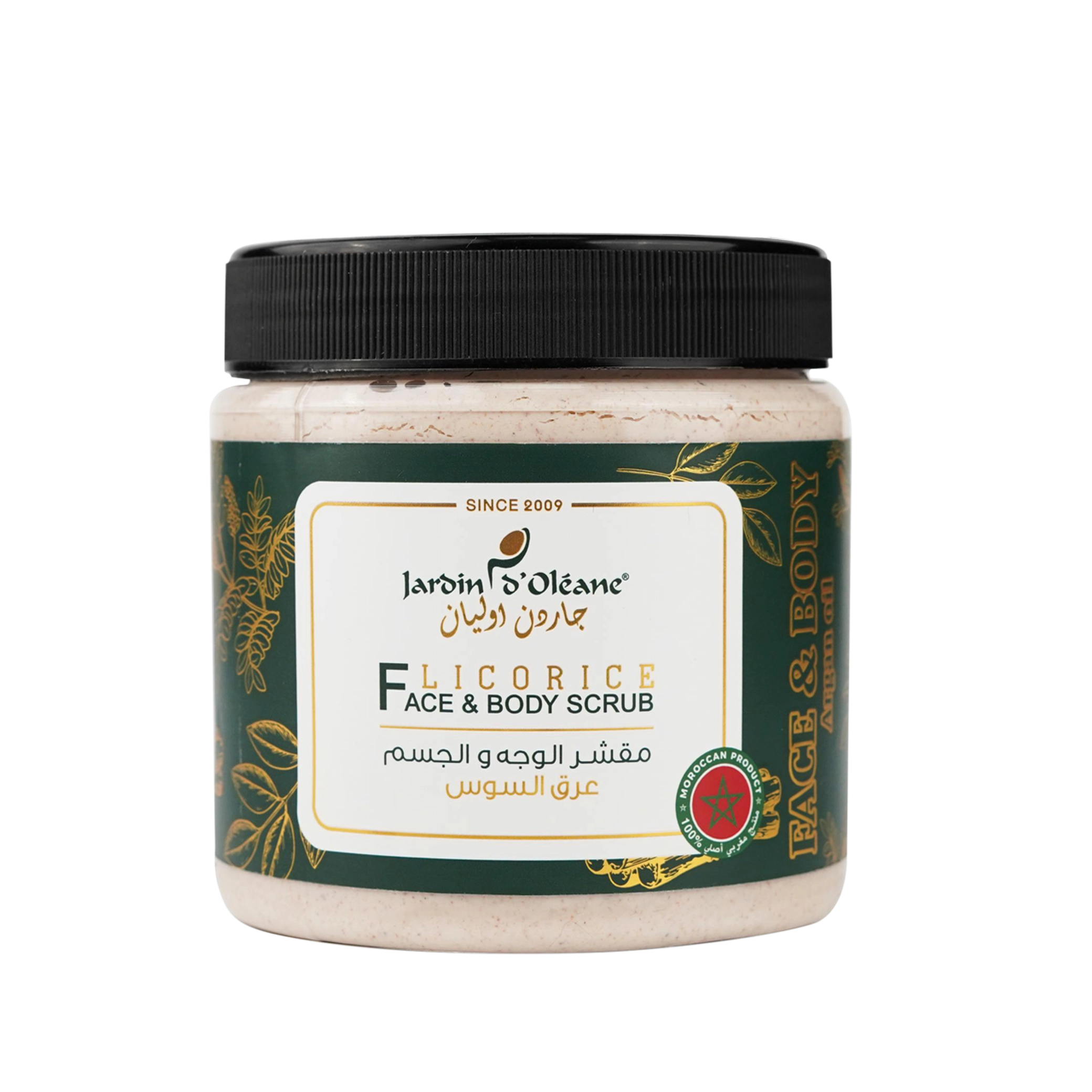 Jardin D'oleane - Scrub - Face & Body Scrub with Argan Oil and Lico Rice 500ml