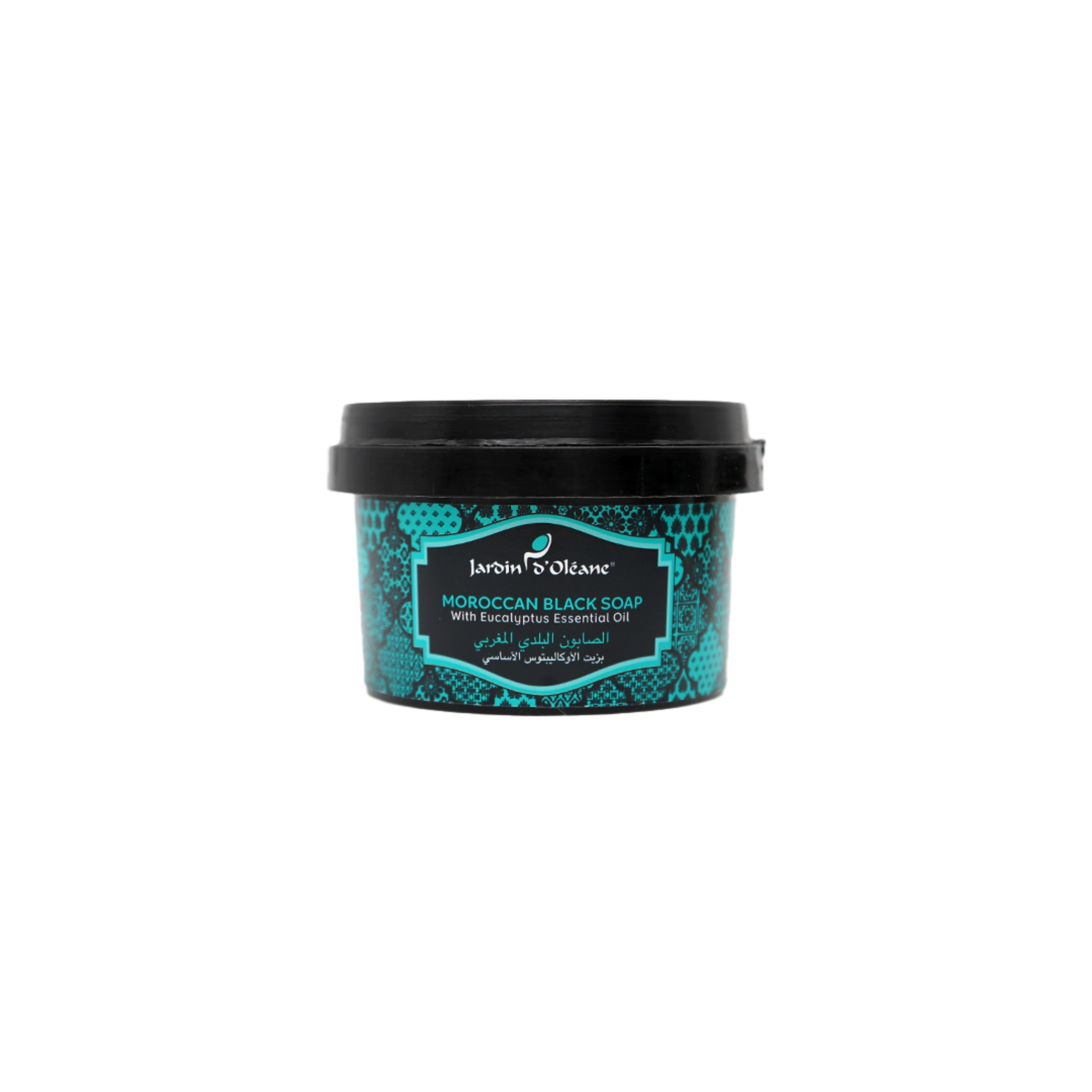 Jardin D'oleane - Soap - Jardin D'oleane Moroccan Black Soap with Eucalyptus Essential Oil 250g