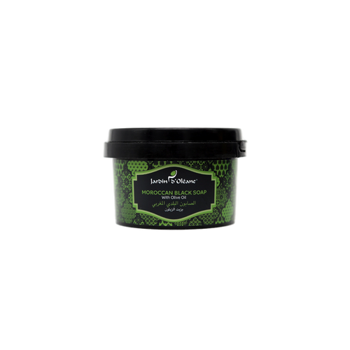 Jardin D'oleane - Soap - Jardin D'oleane Moroccan Black Soap with Olive Oil 250g