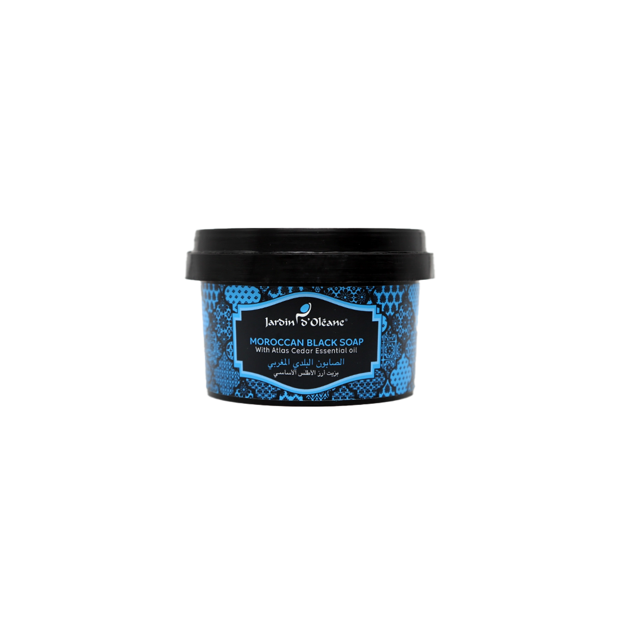 Jardin D'oleane - Soap - Jardin D'oleane Moroccan Black Soap with Atlas Cedar 250g