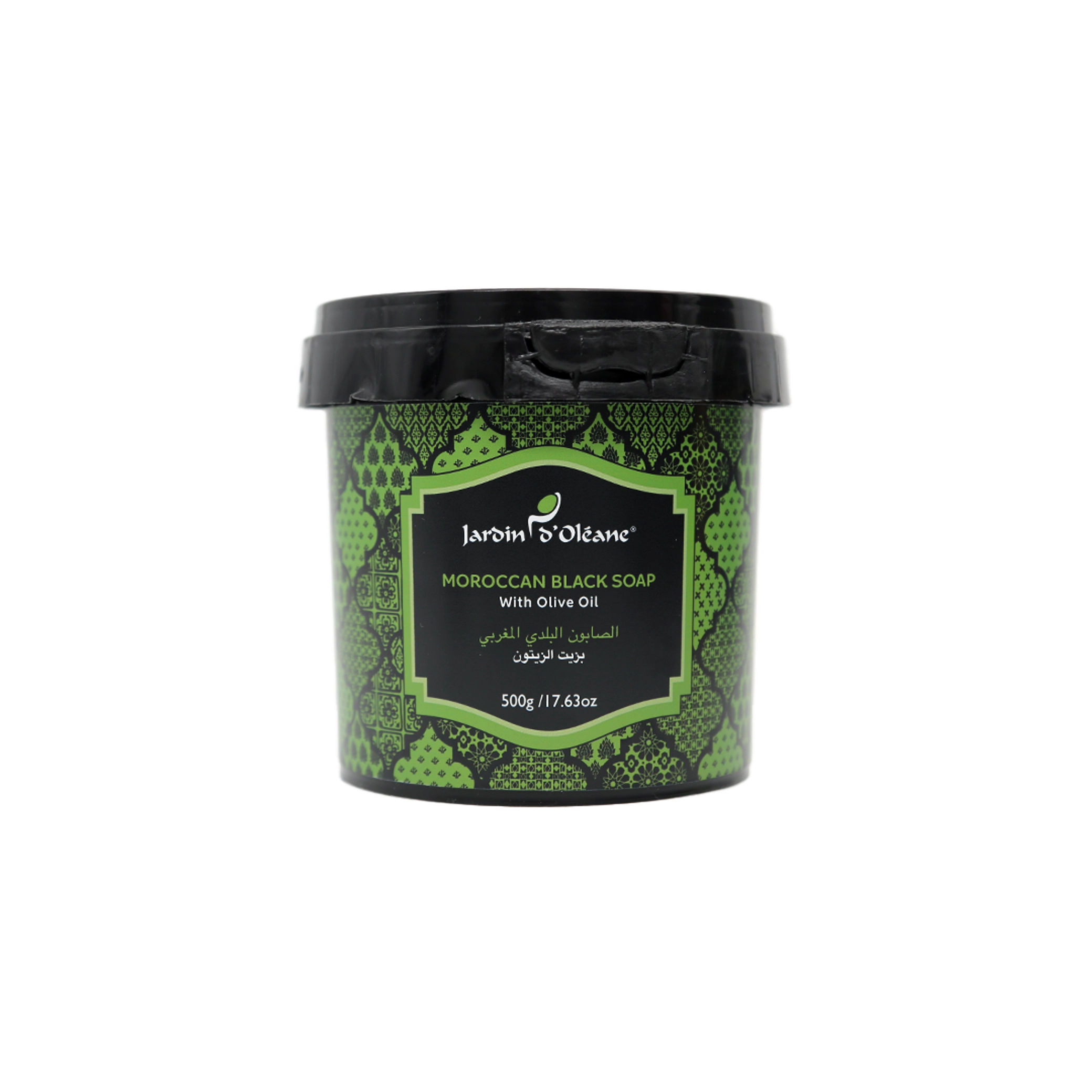 Jardin D'oleane - Soap - Jardin D'oleane Moroccan Black Soap with Olive Oil 500g