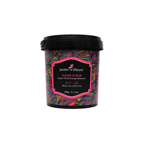 Jardin D'oleane - Scrub - Jardin D'oleane Sugar Scrub with Argan Oil & Orange Blossom 600g