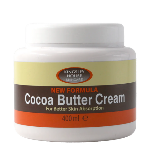 Kingsley House Skincare - Cream - Skincare Cocoa Butter Cream 400ml