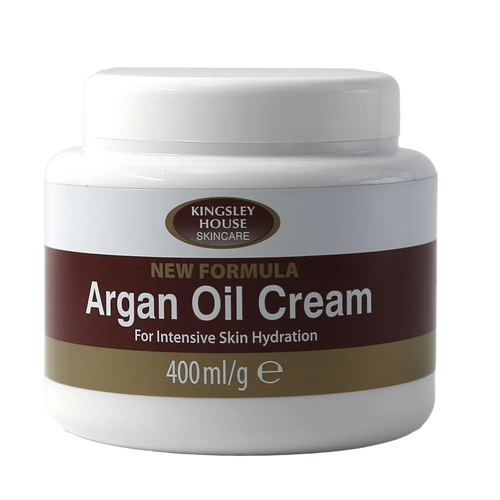 Kingsley House Skincare - Cream - Skincare Argan Oil Cream 400ml