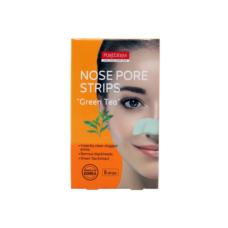 Purederm - Other - Green Tea Nose Pore Strips (6 strips)