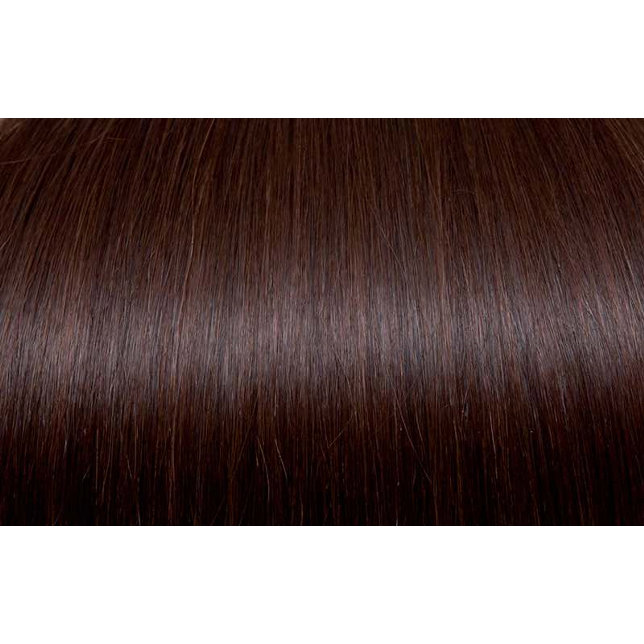 Seiseta - Hair Extension - Tape-in Russian Hair Extension 6 PCS 32 Mahogany Brown 55CM