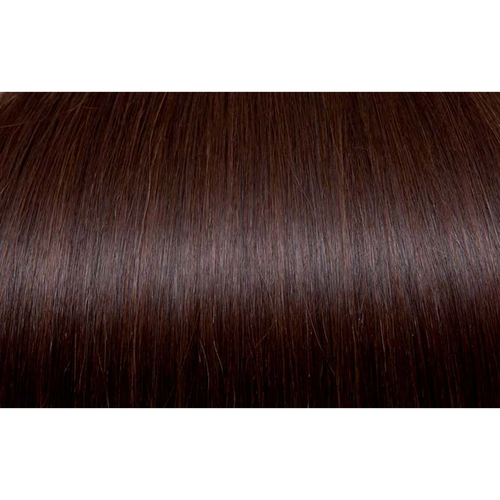 Seiseta - Hair Extension - Tape-in Russian Hair Extension 6 PCS 32 Mahogany Brown 55CM