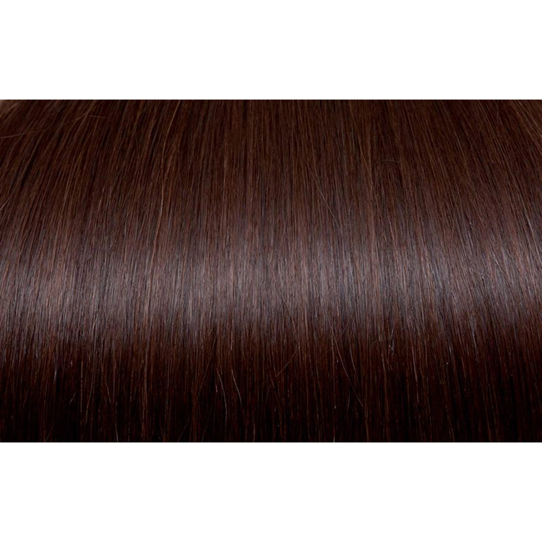 Seiseta - Hair Extension - Keratin Fusion Classic Hair Extension 25 Strands 32 Mahogany Chestnut Brown 60/65CM 25GR