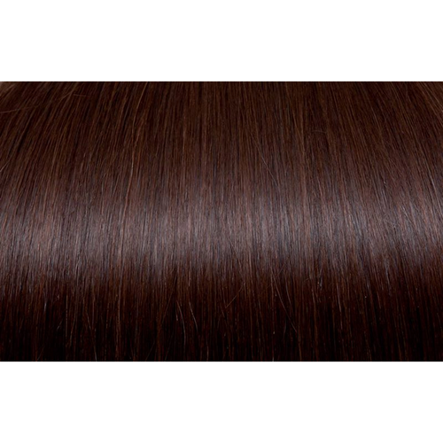 Seiseta - Hair Extension - Keratin Fusion Classic Hair Extension 25 Strands 32 Mahogany Chestnut Brown 60/65CM 25GR