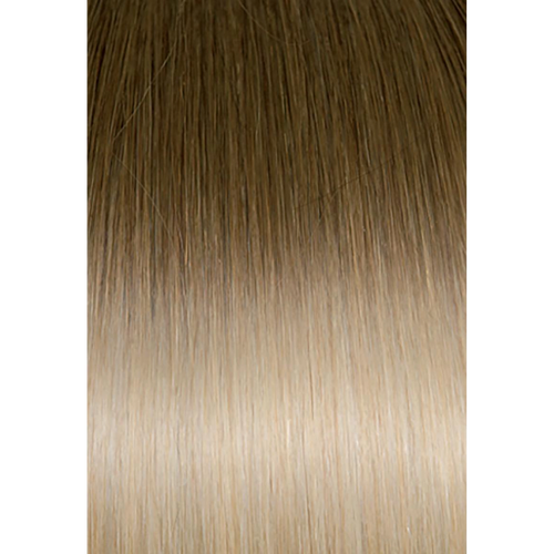 Seiseta - Hair Extension - Tape-in Classic Hair Extension 6 Strands Ombre 10/20 Dark Blonde Ash/Ultra Light Blonde 50/55CM 15GR