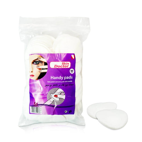 Skin Doctor - Nail Care - Lint Free Nail Pad With Handle 60Pcs