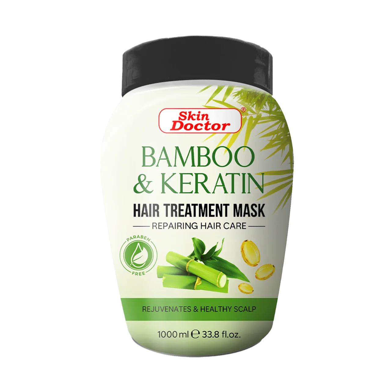 Skin Doctor - Hair Care - Bamboo & Keratin Hot Oil Hair Treatment 1000ml