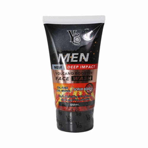 Yong Chin - Face Wash - Men Deep Impact Volcano Booster Face Wash 100ml