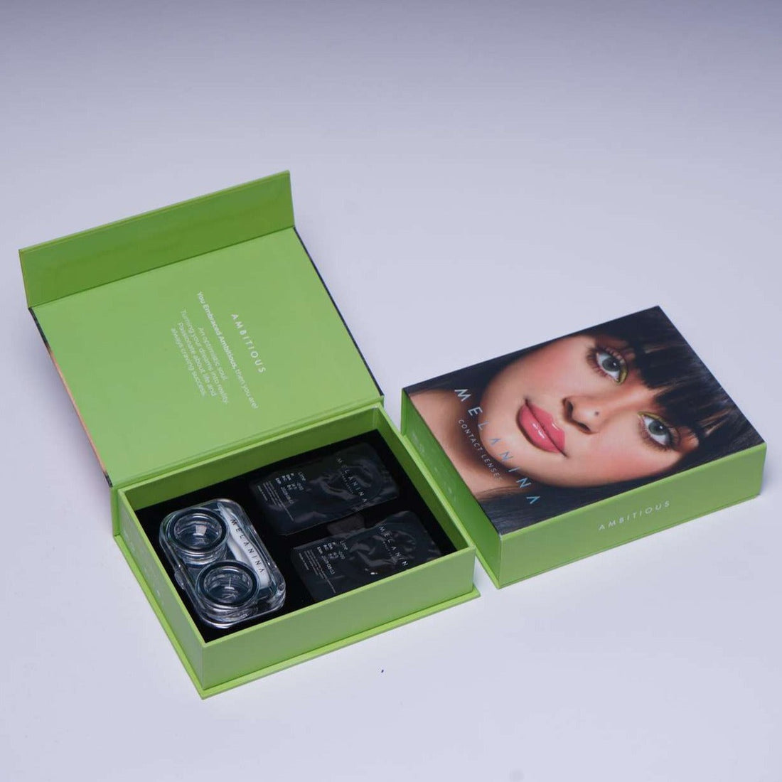 Box of Melanina Colored Lenses Dubai