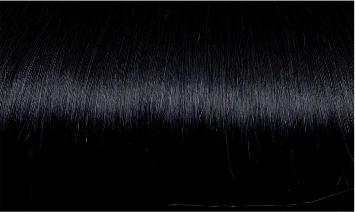Seiseta - Hair Extension - Tape-in Russian Hair Extension 6 PCS 1B Black 55CM